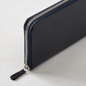 ozie（オジエ） ウォレット 財布 メンズ ラウンドZIP コードバン 本革