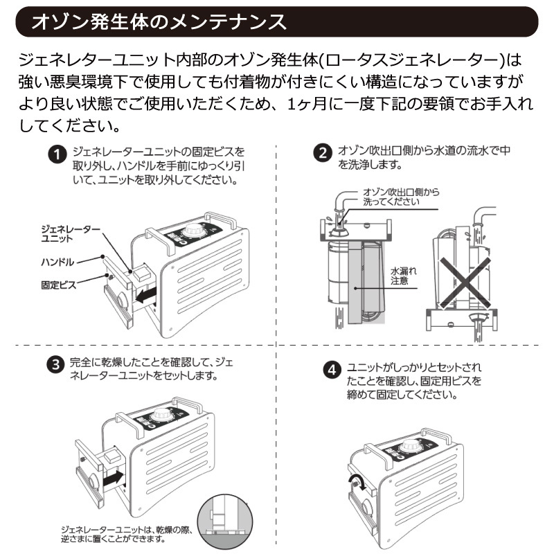 【オゾン脱臭機】 オゾン脱臭器 剛腕650F GWN-650F 車両向け業務用オゾン消臭器 業務用オゾン発生装置【剛腕650F】