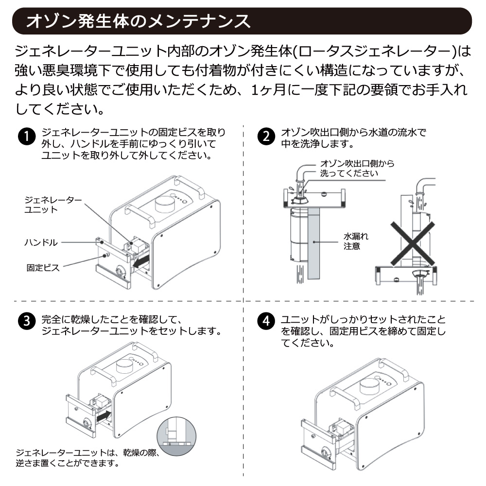 オゾン脱臭器 剛腕700FR3 GWN-700FR3 ホテル向けオゾン消臭器 業務用