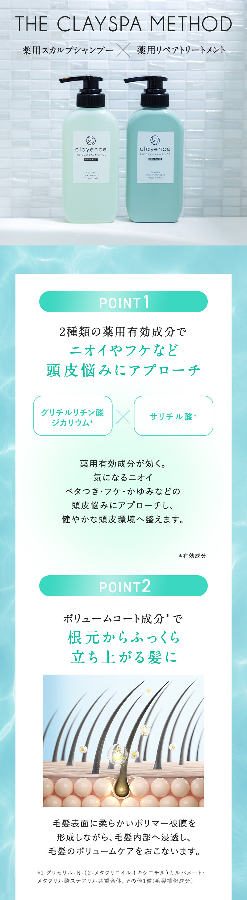 clayence（クレイエンス） クレイスパ 薬用 スカルプ シャンプー