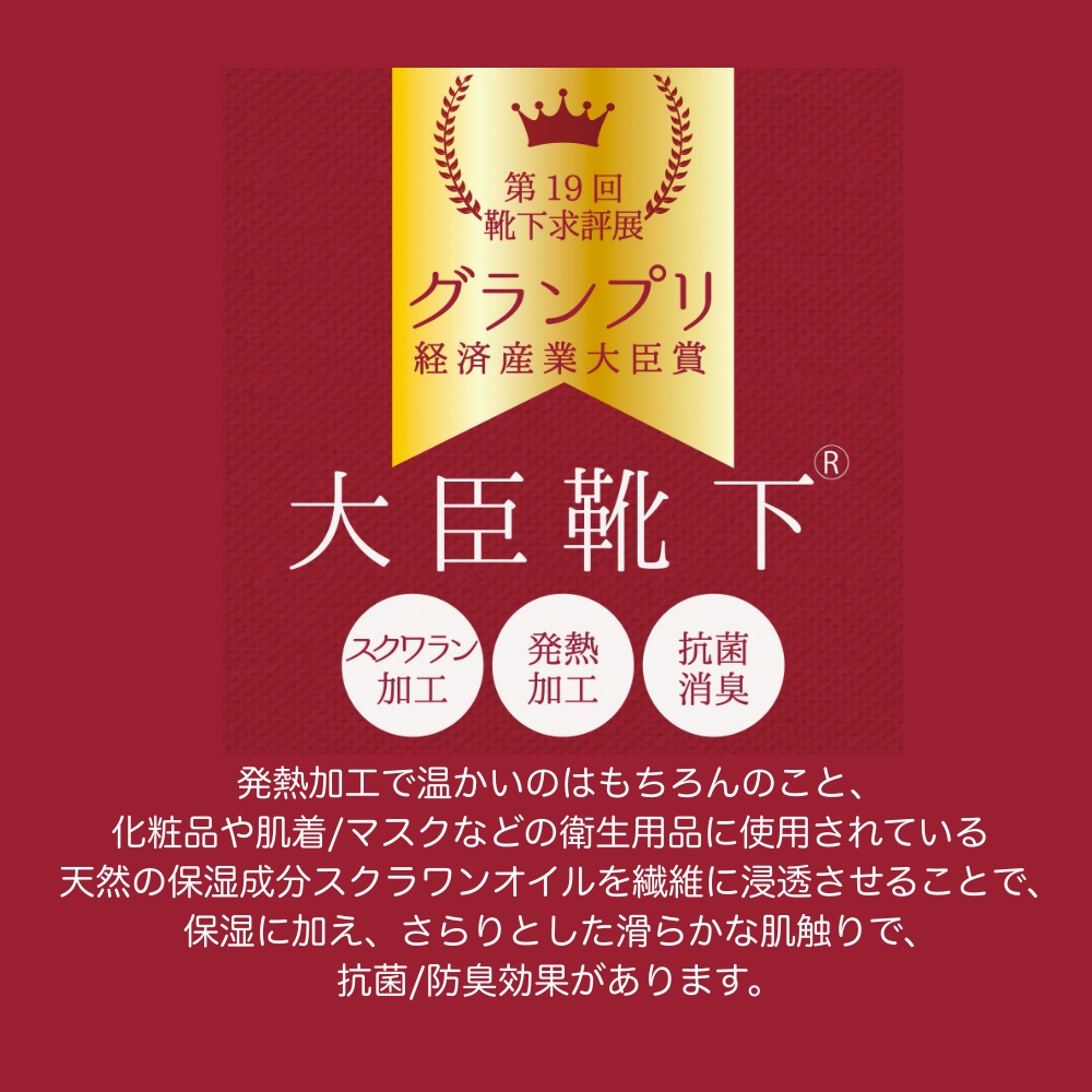 おやすみ靴下/大臣靴下