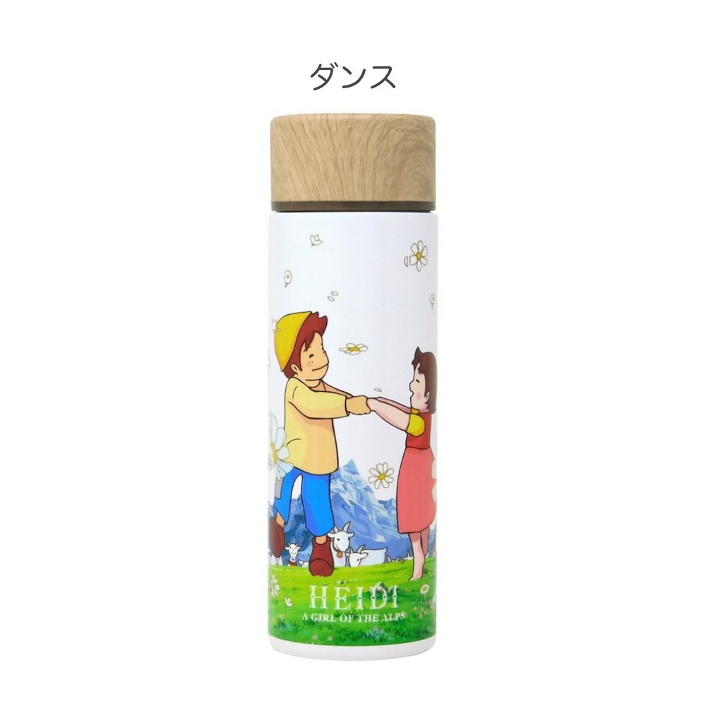 ハイジ　ステンレスボトル 完売品 東亜金属 アルプスの少女ハイジ ポケミニボトル 140ml 保温 保冷