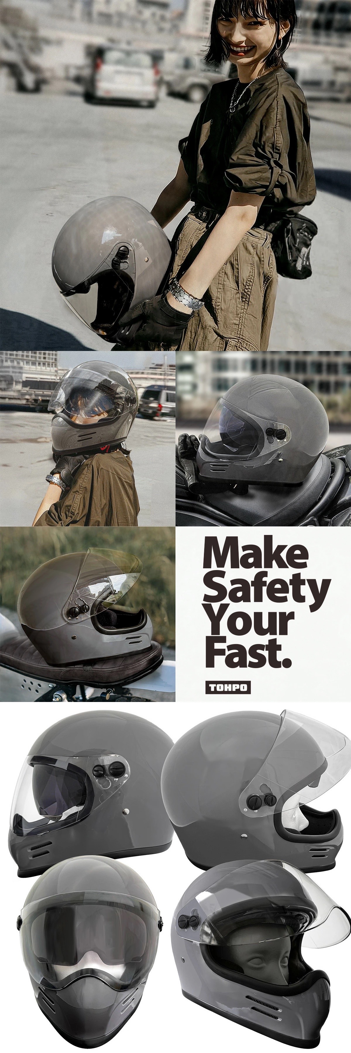 フルフェイス ヘルメット「MT1」インナーバイザー シールド付き バイク 全排気量対応 レトロ フューチャー 族ヘル ビンテージ スタイル ネオ クラシック スクランブラー  Y2K MOTO 可愛い おしゃれ SG規格 PSC JAPAN フィット  GB350 レブル Z900RS トライアンフ W800 XSR900 メグロ 送料無料