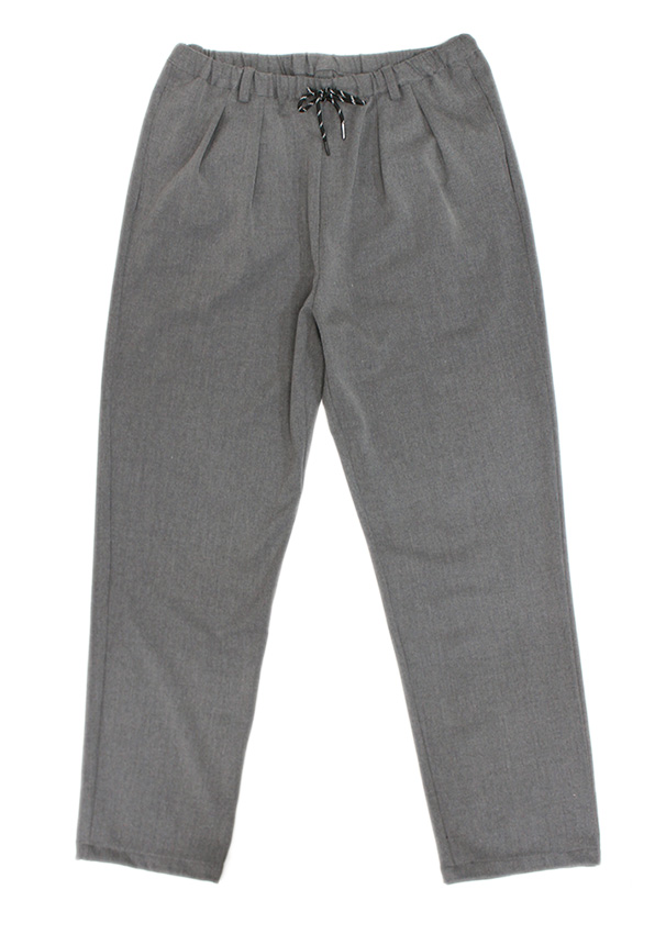 moditec 変形ワイドスラックス　グレー modem design（モデムデザイン） セール！ 2タックイージーパンツ