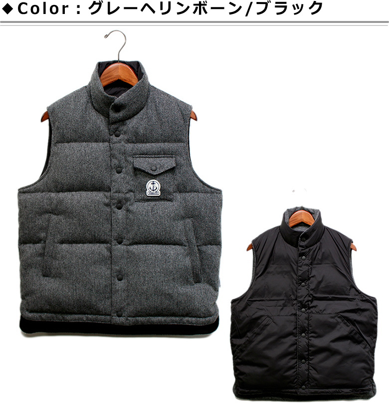 セール！20％オフ！FIDELITY REVERSIBLE DOWN VEST 2022model