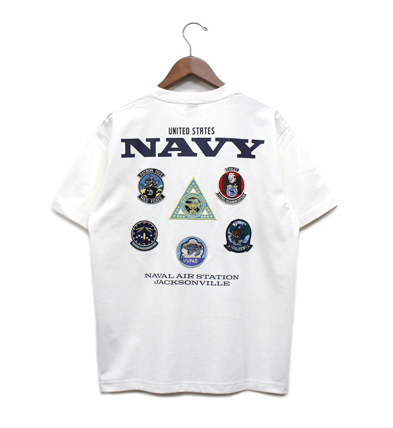 アビレックス NAS JAX パトロール スコードロンパッチ Tシャツ 2024年モデル / AVI...