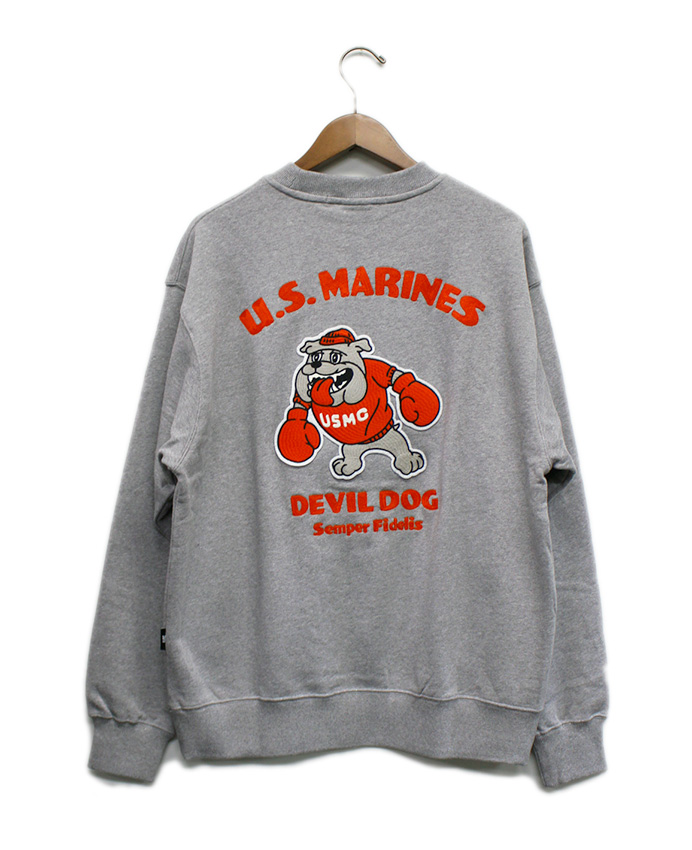 AVIREX アビレックス USMCブルドッグ クルーネックスウェット / USMC