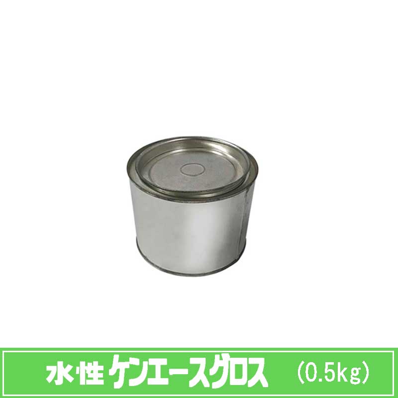 水性ケンエースグロス 白 0.5kg 1缶 日本ペイント 日塗工見本帳参照色 調色 ニッペ | 