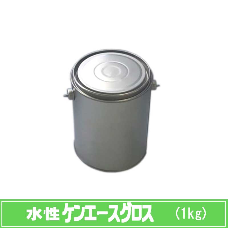水性ケンエースグロス 白 1kg 1缶 日本ペイント 日塗工見本帳参照色 調色 ニッペ | 