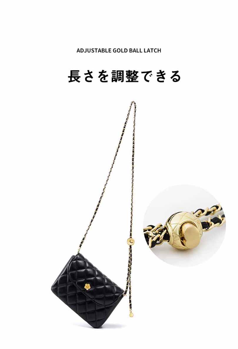 本革 バッグ ブラック×ゴールド金具本革ハンドバッグ レディース 実用