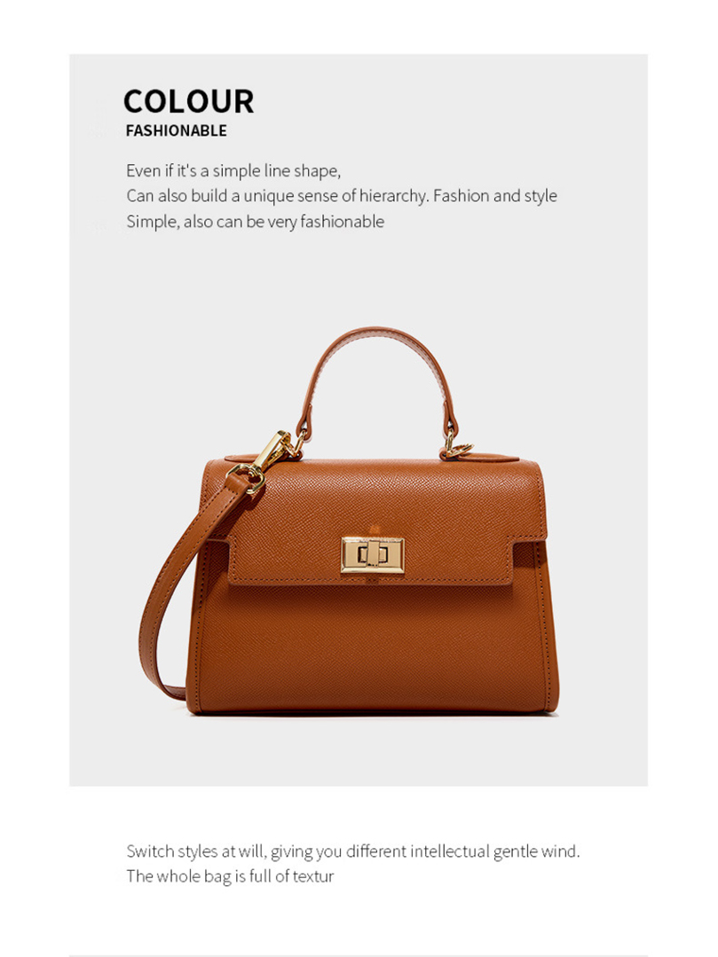 ショルダーゴールド金具本革 軽量 ショルダーバッグ レディース 斜