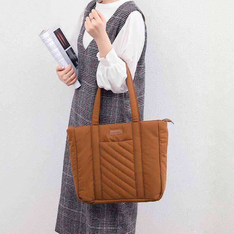 トートバッグ maron mama 高見え ショルダー ママバッグ ナイロン トートバッグ おしゃれ 軽量