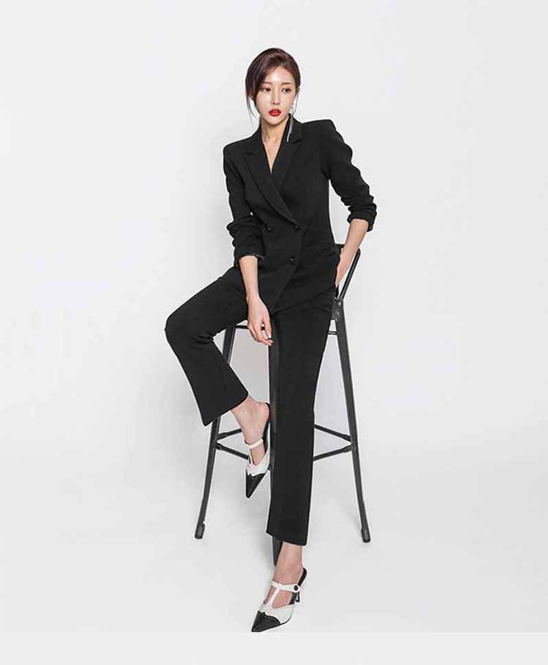 レディース スーツ パンツスーツ ビジネススーツ セットアップ 大きい