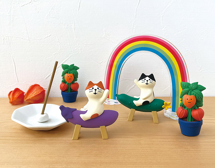 コンコンブル　デコレ　夏のシリーズ　フィギュアセット DECOLE（デコレ） コンコンブル concombre 夏 ほろ酔い、夏宵 夕涼み