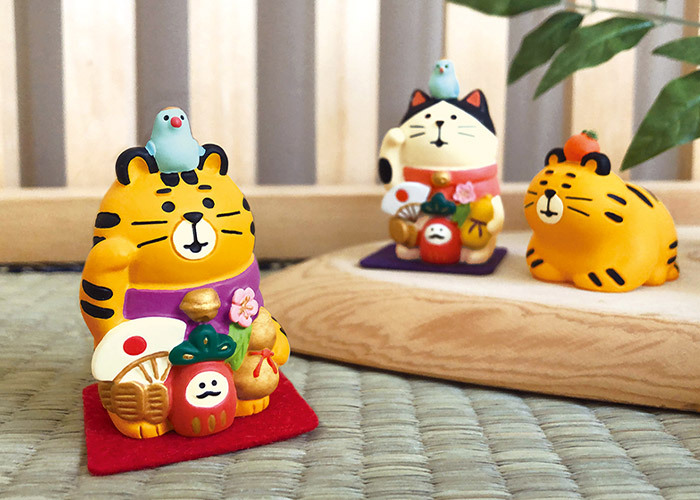 DECOLE（デコレ） コンコンブル concombre 猫寄りの虎 香箱座り : 北欧