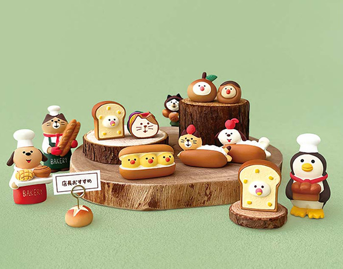 DECOLE（デコレ） コンコンブル concombre ことりぱん パン屋の店員