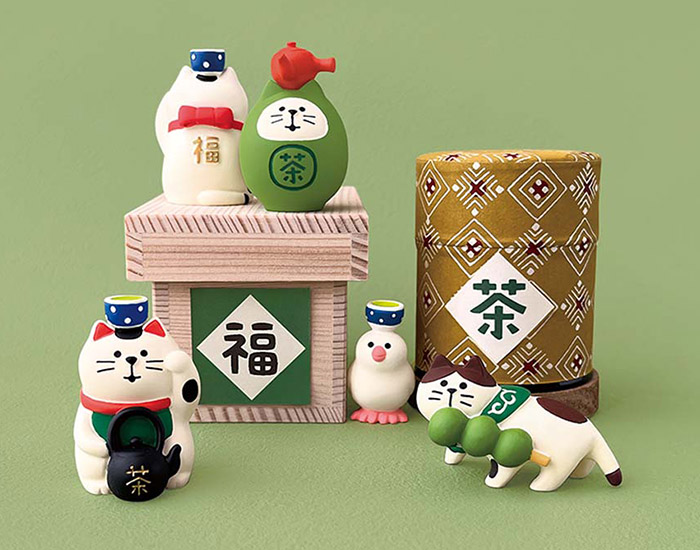 DECOLE（デコレ） コンコンブル concombre 春 福茶園 日本茶猫だるま
