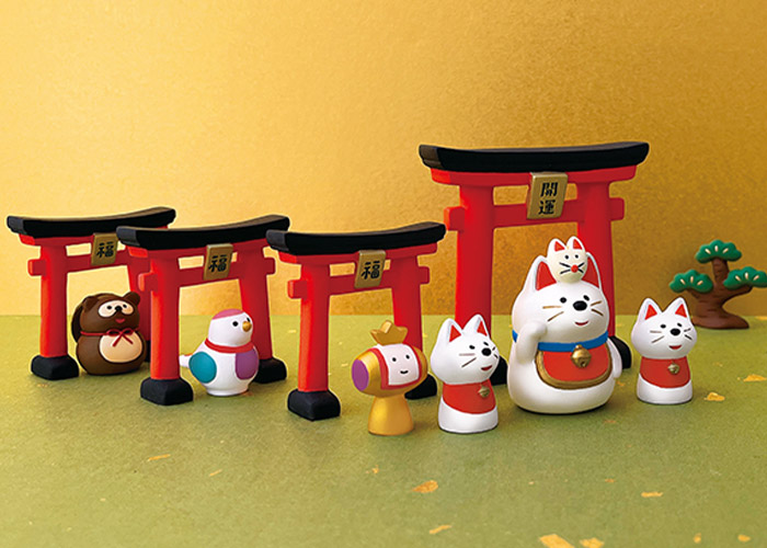 DECOLE（デコレ） concombre コンコンブル お正月 開運鳥居 : 北欧雑貨