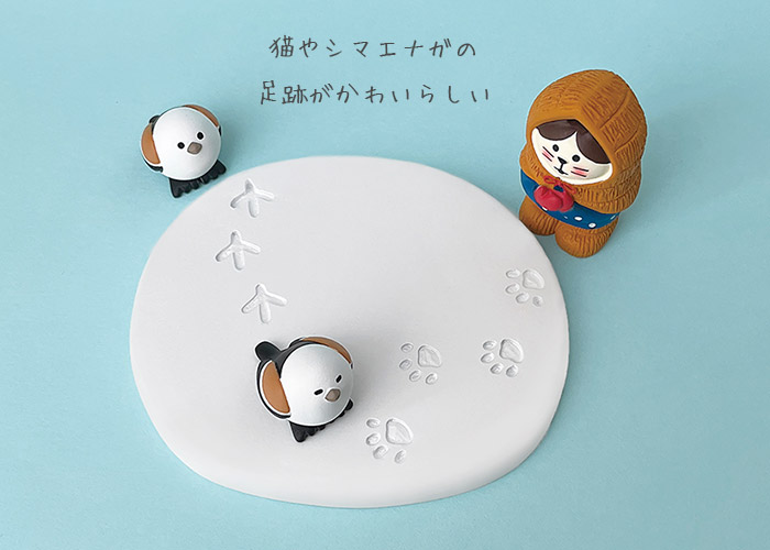 DECOLE（デコレ） concombre コンコンブル 冬 クリスマス 雪の台座