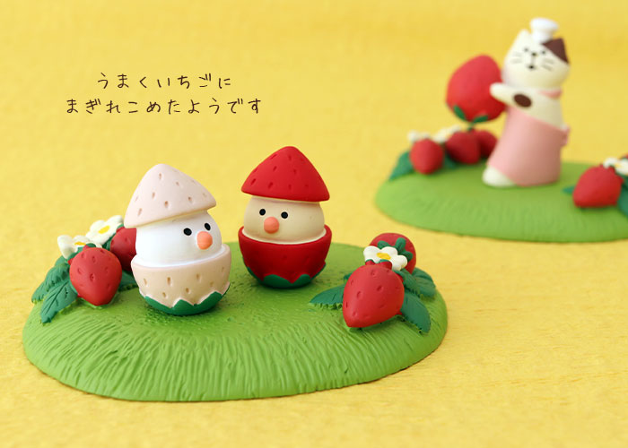 DECOLE（デコレ） concombre コンコンブル 春 いちごカフェ 紅白いちご