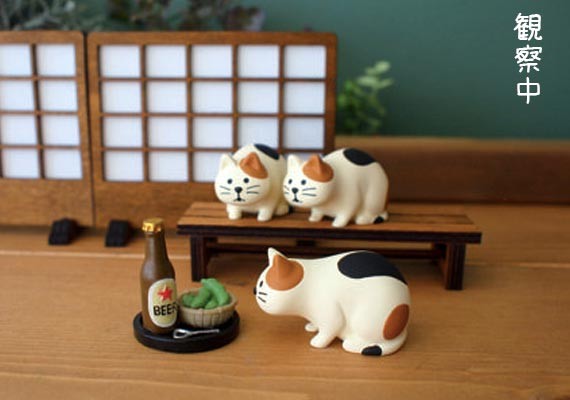 爆買 コンコンブル concombre 観察猫 : 北欧雑貨・家電のプレシャス