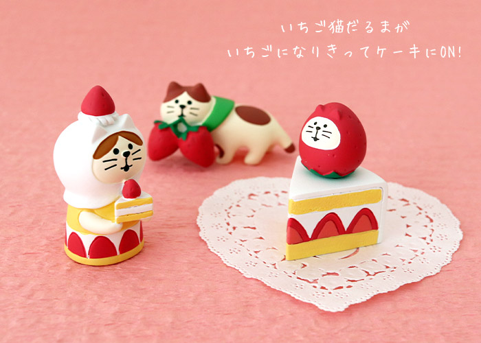 DECOLE（デコレ） concombre コンコンブル 春 いちごフェア いちご猫