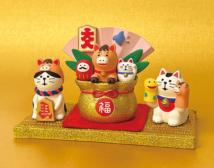 デコレ　コンコンブル　福馬セット10点　送料無料　3個割5%OFF DECOLE（デコレ） 爆買 コンコンブル concombre お正月 福馬 干支