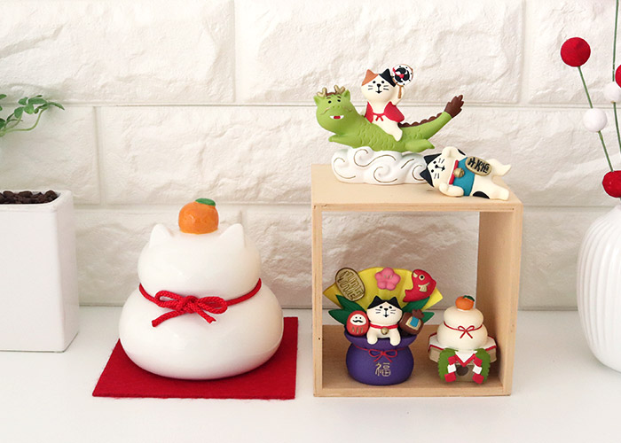 DECOLE（デコレ） concombre コンコンブル 開運宝袋猫 : 北欧雑貨