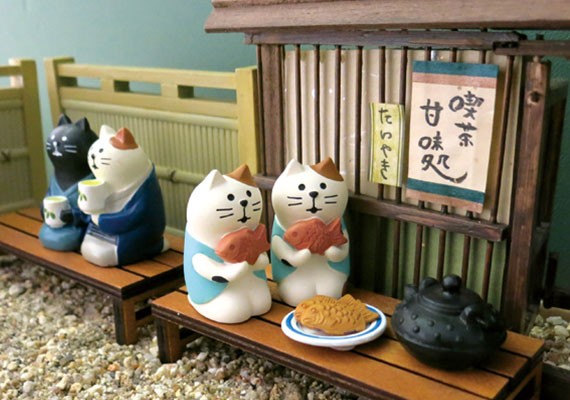 concombre コンコンブル 三毛猫 たいやき : 北欧雑貨・家電の