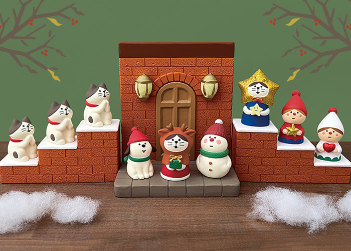 0328-014 デコレ コンコンブル クリスマスセット　※お求めの方はスタッフまでお声掛けください。 DECOLE（デコレ） 25xmas-comp-set「サンタズダイナー コンプリート20