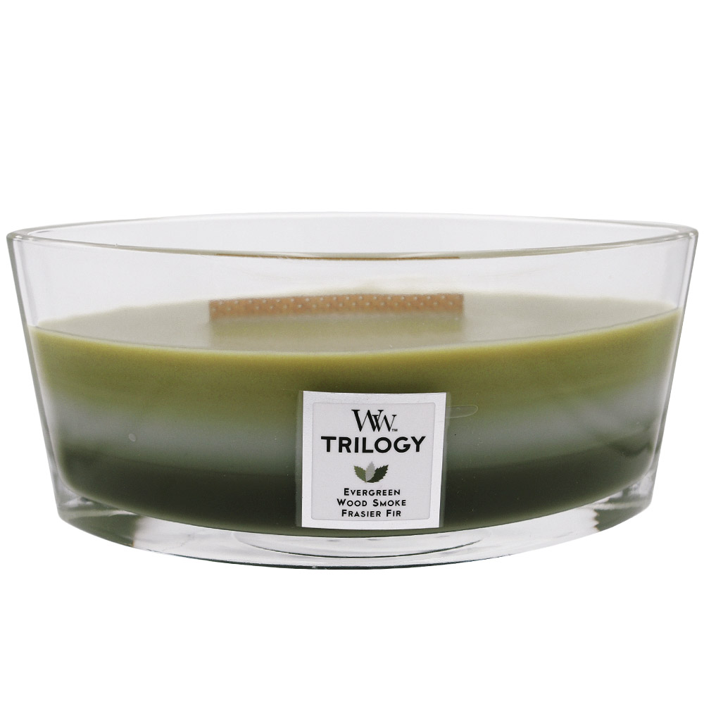 WoodWick（ウッドウィック） アロマキャンドル トリロジー ハース