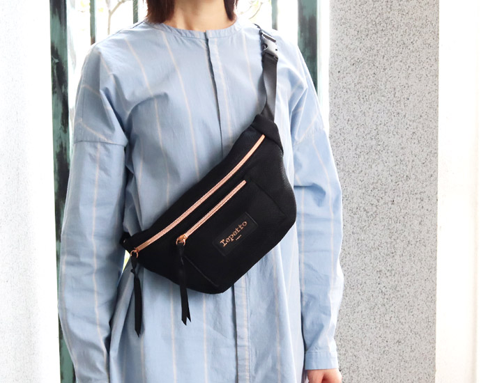 repetto（レペット） バッグ Echappe Bag ボディバッグ ブラック