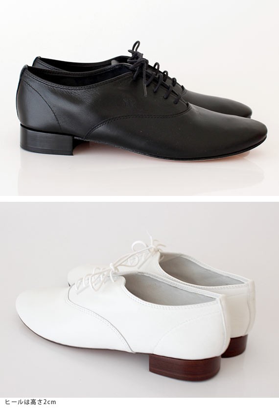 repetto レースアップシューズ レペット ジジ ゴートスキン
