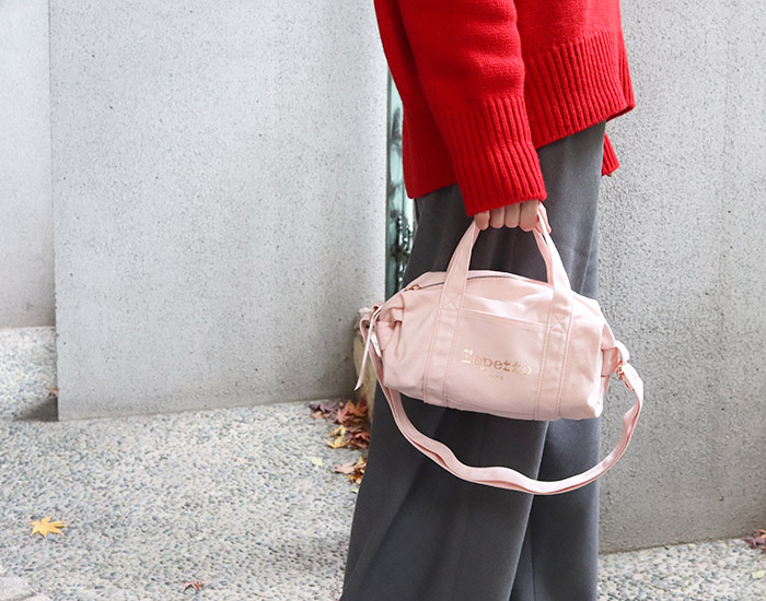 repetto（レペット） バッグ コットン ダッフル バッグ ミニサイズ