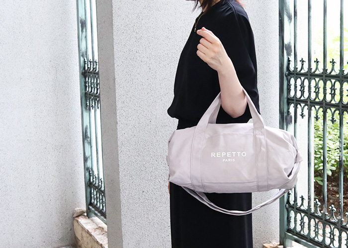 repetto（レペット） 爆買 バッグ コットン ダッフル バッグ Mサイズ