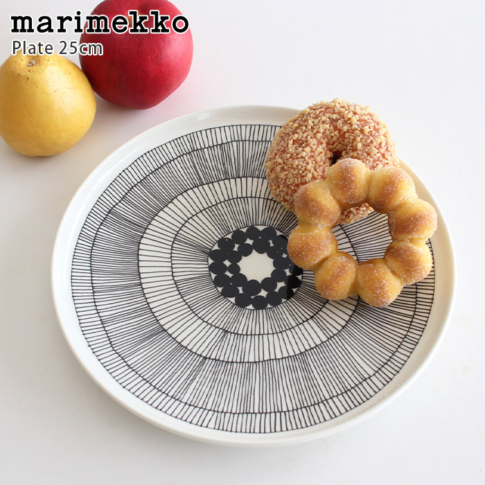 marimekko（マリメッコ） プレート 皿 プレート 25cm 全4種 : 北欧雑貨