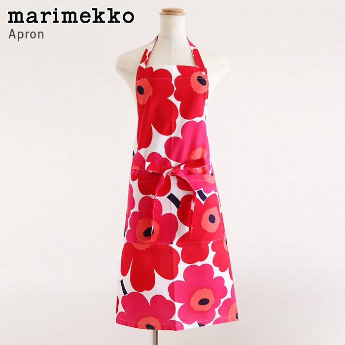 マリメッコ、ギャルソンエプロン大判 marimekko（マリメッコ） エプロン 大人用 全6種 メール便可 : 北欧