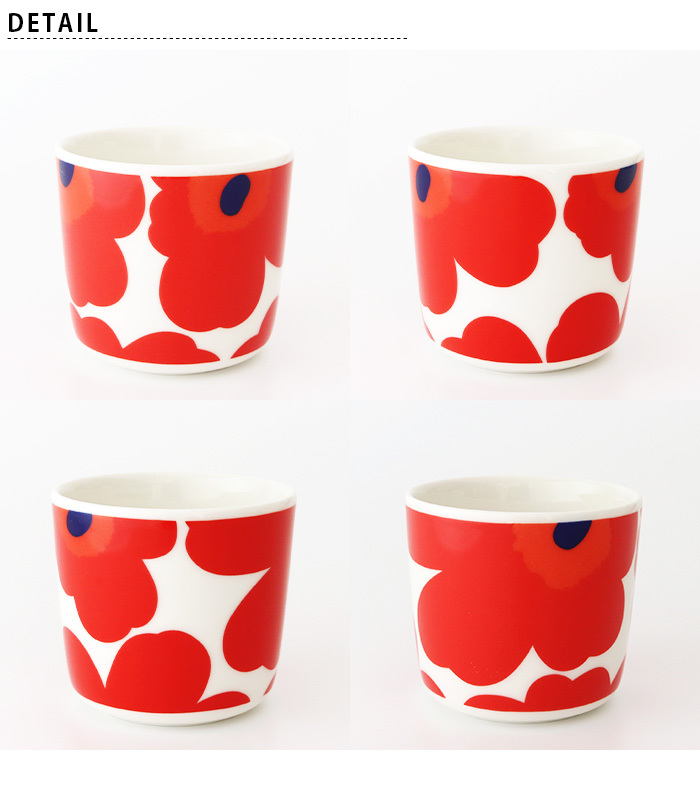 marimekko（マリメッコ） ラテマグ 単品 ウニッコ Unikko コーヒー