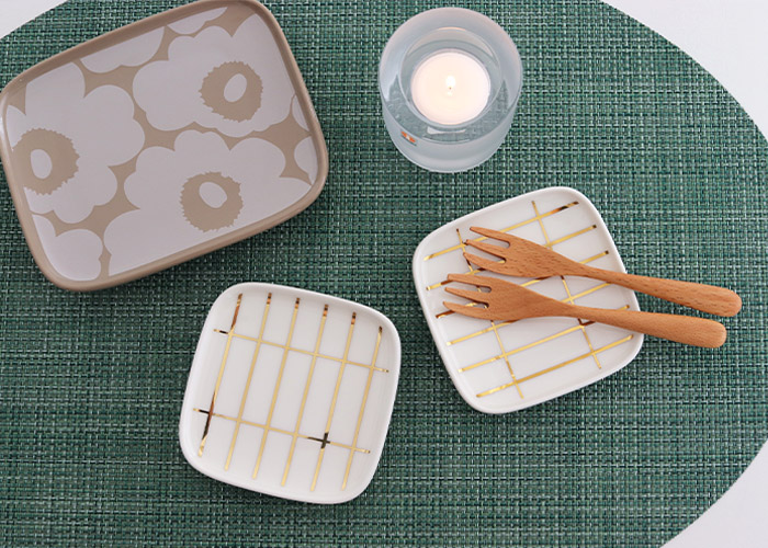 marimekko プレート 皿 マリメッコ Tiiliskivi ティイリスキヴィ