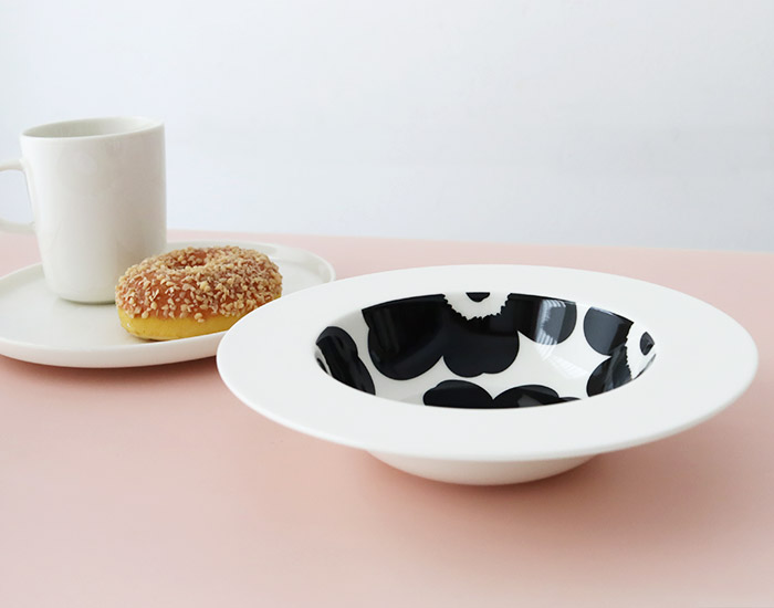 marimekko プレート 皿 マリメッコ Unikko ウニッコ ディープ
