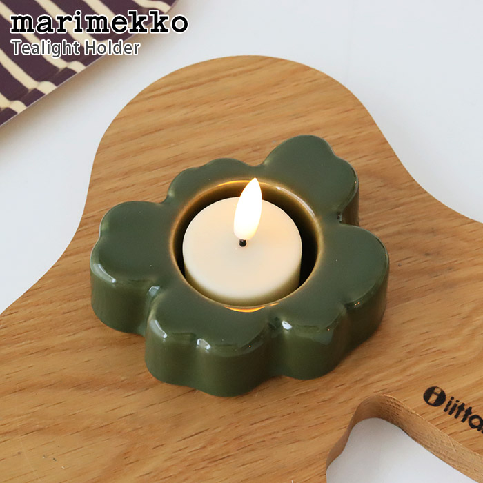 marimekko（マリメッコ） キャンドルホルダー Unikko ウニッコ ティー