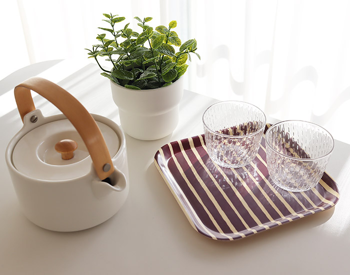 marimekko（マリメッコ） お盆 Piccolo ピッコロ トレイ 20×20cm