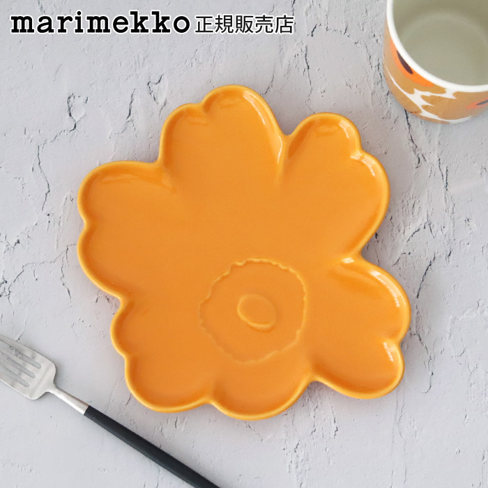 marimekko プレート 皿 マリメッコ ウニッコ型 Unikko Shape