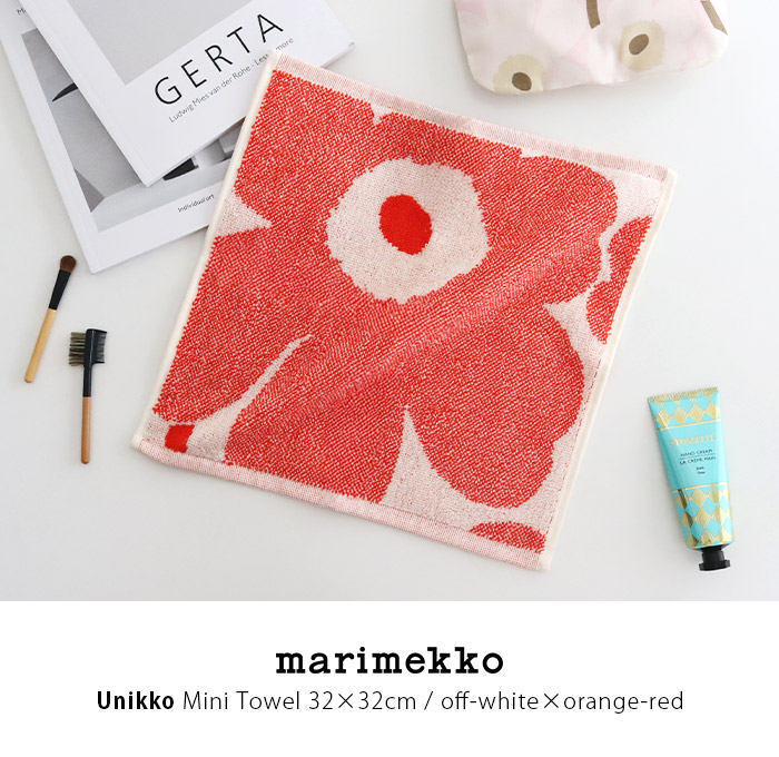 marimekko（マリメッコ） タオル ハンカチ Unikko ウニッコ ミニタオル