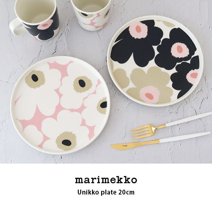 marimekko（マリメッコ） プレート 皿 marimekk ウニッコ Unikko