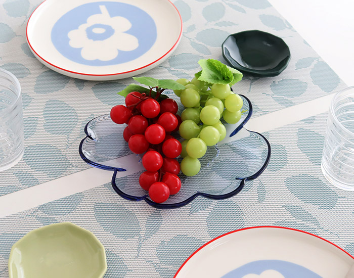 marimekko（マリメッコ） プレート 皿 Unikko shape ウニッコ ガラス