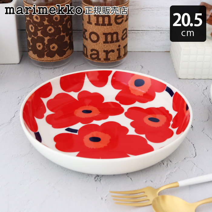 marimekko（マリメッコ） プレート 皿 Unikko ウニッコ ディープ