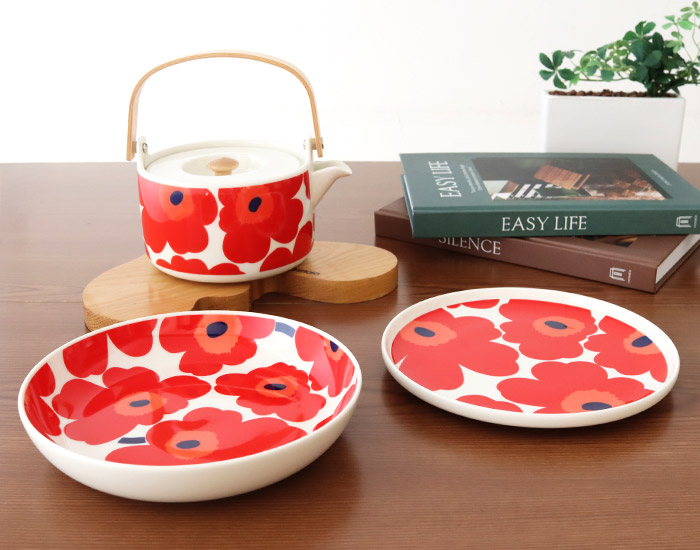 marimekko（マリメッコ） プレート 皿 Unikko ウニッコ ディープ