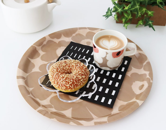 marimekko（マリメッコ） プレート 皿 Unikko shape ウニッコ ガラス