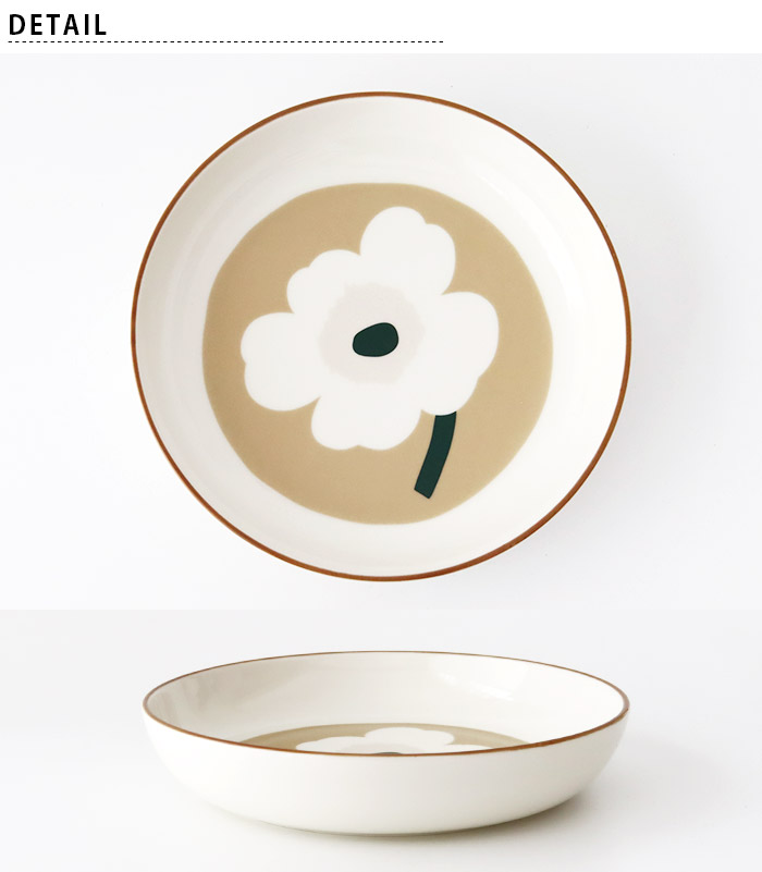 marimekko（マリメッコ） プレート 皿 Unikko ウニッコ ディープ